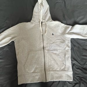 Polo Ralph Lauren gray zip up